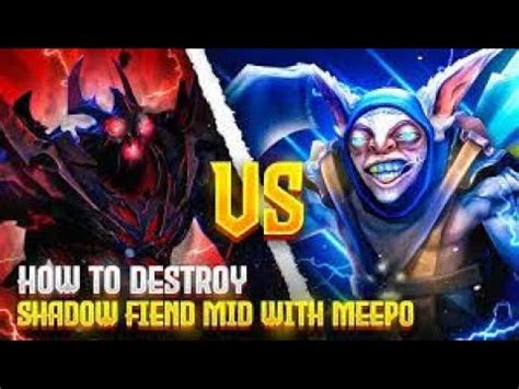 Dota 2 Shadow Fiend VS Meepo MID Counter Meepo Di TIER Atas Ternyata