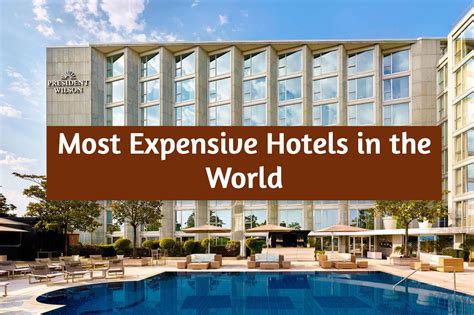 The Most Expensive Hotel In The World