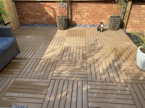 Castlewood Ultra Guard Quick Deck Composite Tiles Mm X Mm From