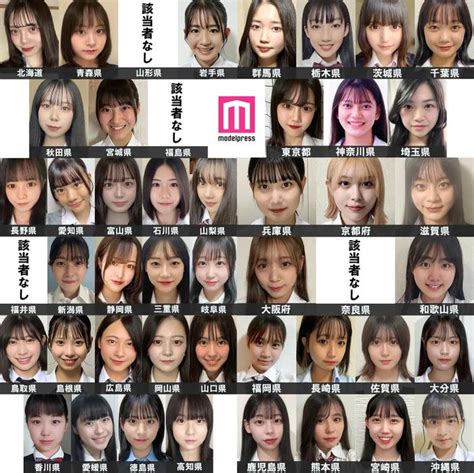 「女子高生ミスコン2022」47都道府県別“一番かわいい女子高生”発表 セミファイナリスト123人決定＜sns審査結果＞ モデルプレス