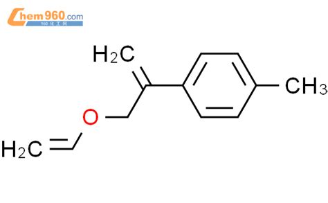 66520 91 0 Benzene 1 1 ethenyloxy methyl ethenyl 4 methyl 化学式结构式