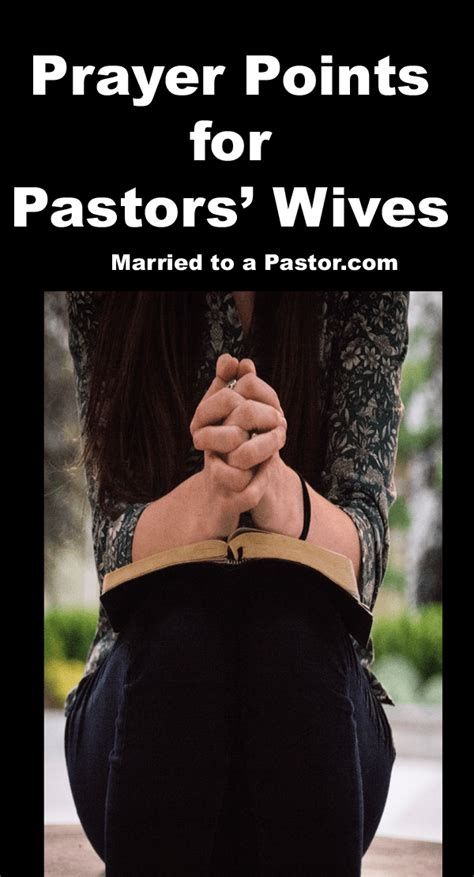 Prayer Points For Pastors Wives Encouraging And Supporting The Church