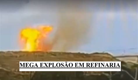 Explosão de tanque na refinaria Abreu e Lima vídeo mostra momento do