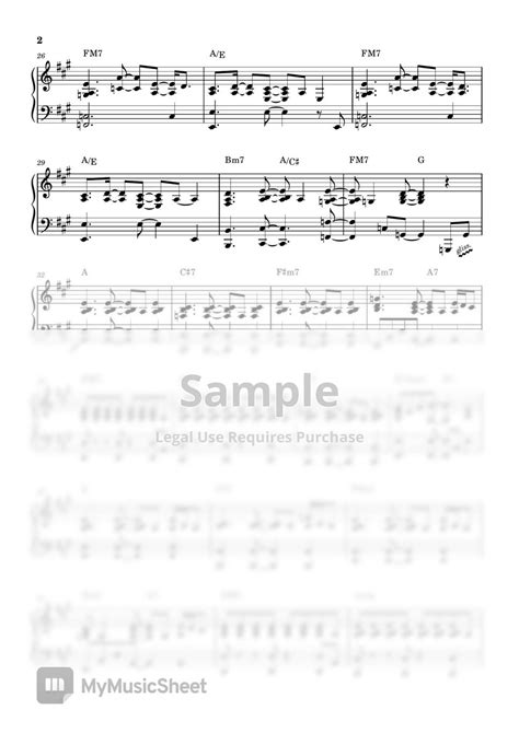 Younha Event Horizon Band Piano Ver Sheets By Hellopiano