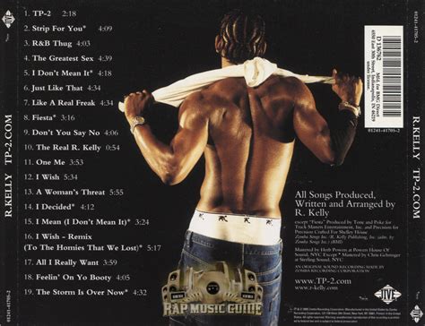 R Kelly Tp Cd Rap Music Guide