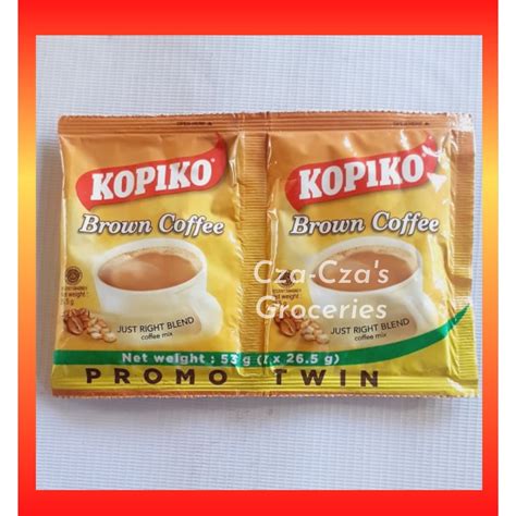 Kopiko Brown Coffee Twin Pack 53g Shopee Philippines