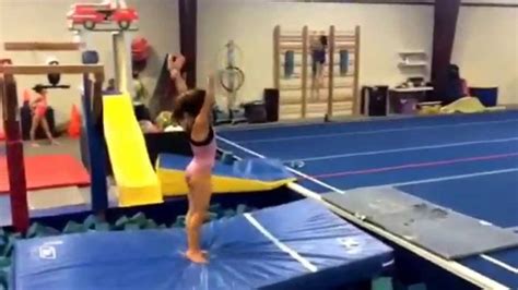 Alissa Bonsall Floor Tumbling Youtube