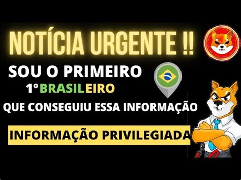 SHIBA INU COIN A MELHOR NOTICIA DESSE ANO AGORA TEMOS CERTEZA VAI