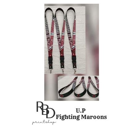 UNIBERSIDAD NG PILIPINAS FIGHTING MAROONS ID LACE | Shopee Philippines