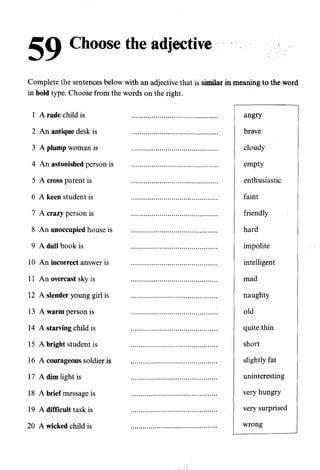 Test Your Vocabulary 1 Penguin English Vocabulary English