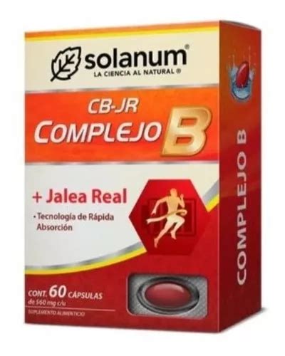 Suplemento En C Psulas Solanum Complejo B Jalea Real Complejo B