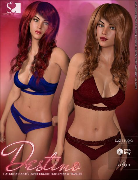 Lainey Lingerie Destino Textures Daz D