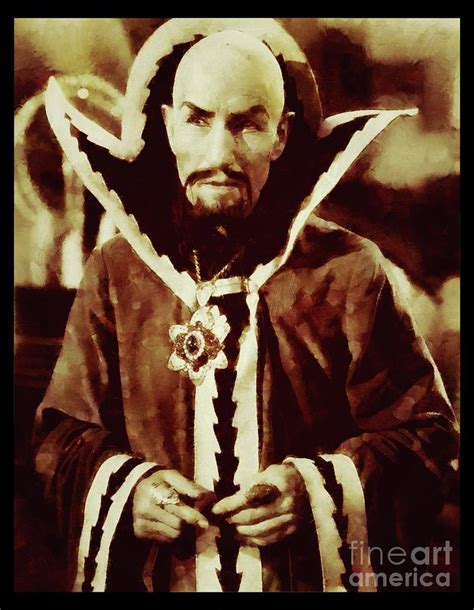 Ming The Merciless From Vintage Flash Gordon Painting By Esoterica Art