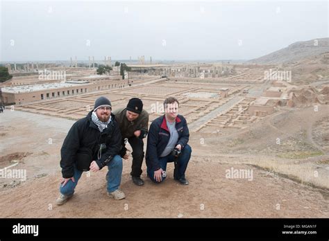 the ancient city of Persepolis, Iran. UNESCO World heritage site Stock ...