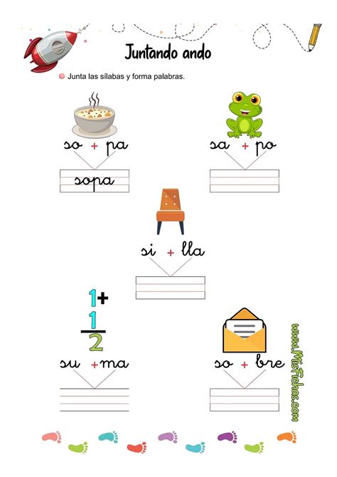 Fichas Para Sílabas Sa Se Si So Su Materiales Educativos Para Maestras