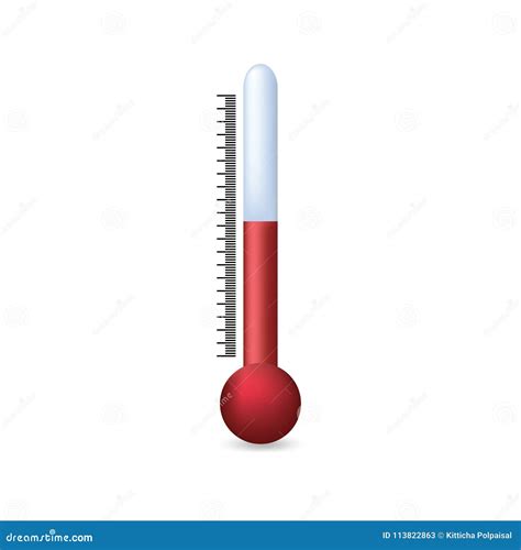 Thermometers Icon Flat Design Vector Illlustion Eps10 Stock Vector