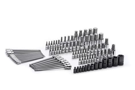 GEARWRENCH 84 Pc Master SAE Metric Hex And Torx Bit Socket Set 80742