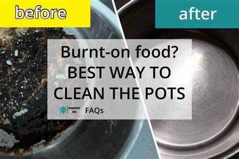 How To Clean A Burnt Pot With Vinegar And Baking Soda Ceramic Cookware Hub