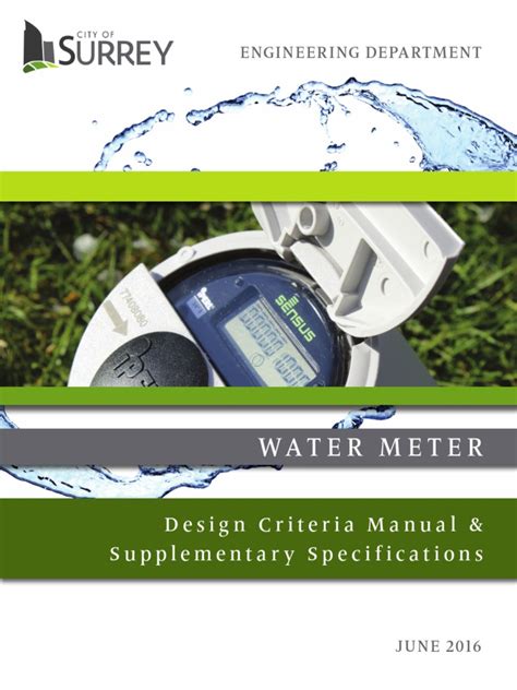 Water Meter Manual