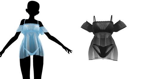 MMD Sims Babydoll Lingerie By Fake N True On DeviantArt