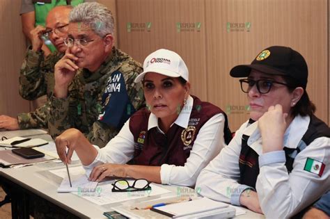 Instala Mara Lezama Centro De Mando En Tulum Para Atender