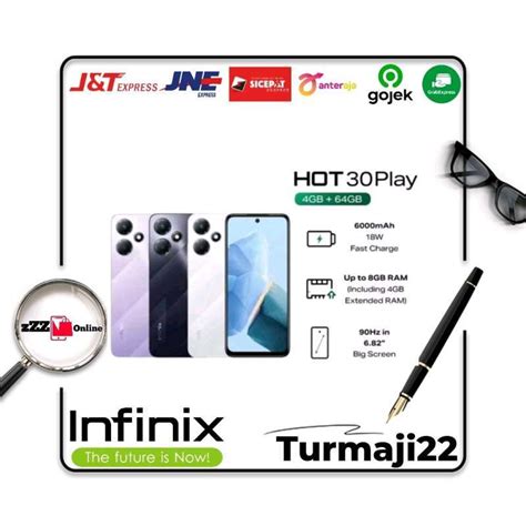 Jual Infinix Hot Play Ram Mah Baterai Garansi Resmi Ungu Di Seller Turmaji
