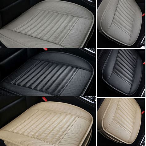 Car Front Full Surround Seat Cover Breathable Pu Leather Pad Mat Chair