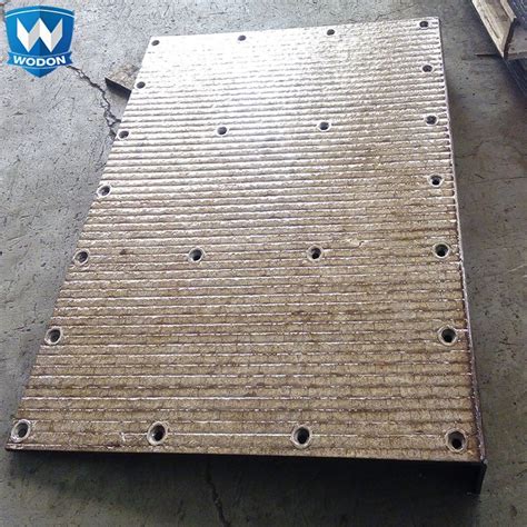 Chromium Carbide Overlay Wear Plate Liner China Chromium Carbide