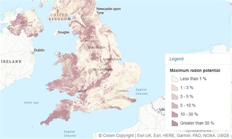 Changes To Uk Radon Maps Omnia Consulting