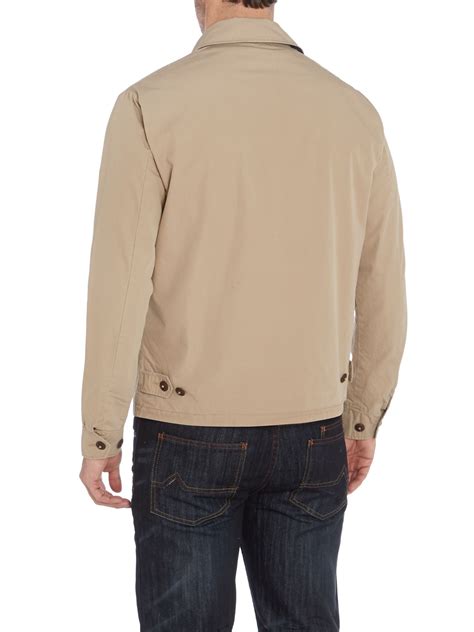 Polo Ralph Lauren Classic Landon Windbreaker Jacket In Natural For Men