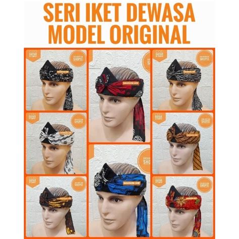 Jual Iket Ikat Kepala Sunda Makuta Wangsa Bendo Batik Dan Polos