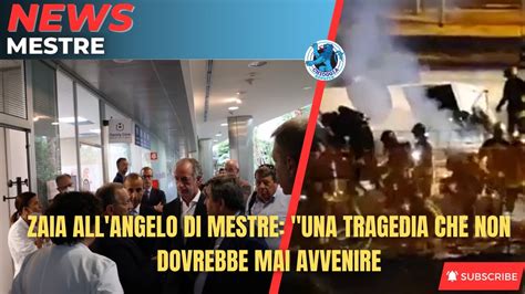 Tragedia Di Mestre Tragedia Per Tutta La Regione Youtube