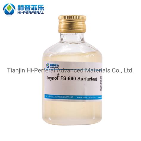 Toynol FS 660 Surfactant Countertype Of Surfynol 465 Surfynol And