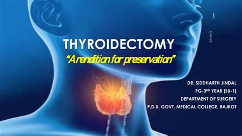 Thyroidectomy Ppt