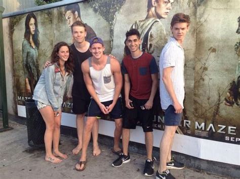 Maze Runner Cast Lost Our Minds When They Saw Themselves On Posters