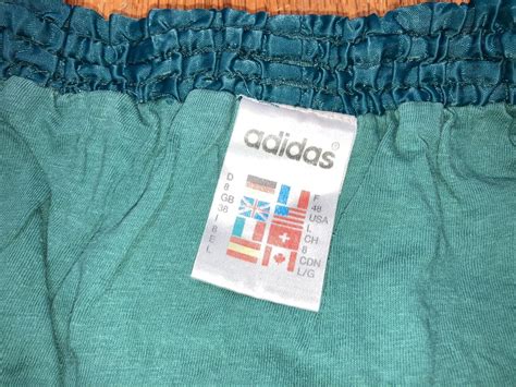 Adidas Nylon Shorts Vintage S D X Large Sprinter Shiny Satin Retro