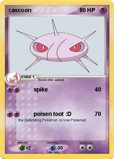 Pokémon cascoon 6 6 - spike - My Pokemon Card