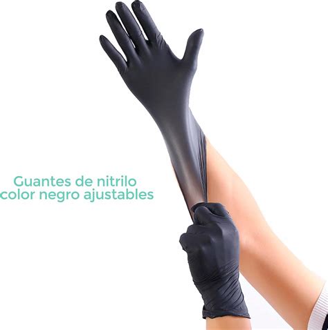 Uniseal Guante De Nitrilo Caja Con 100 Guantes De Nitrilo Desechables