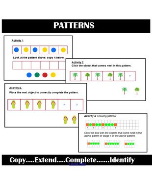 Growing Patterns by Go Interactive Math | TPT