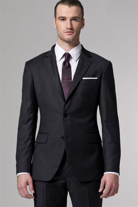 Wear This Timeless Charcoal Suit With Any Shirt And Tie Combination You Can Dream Up The