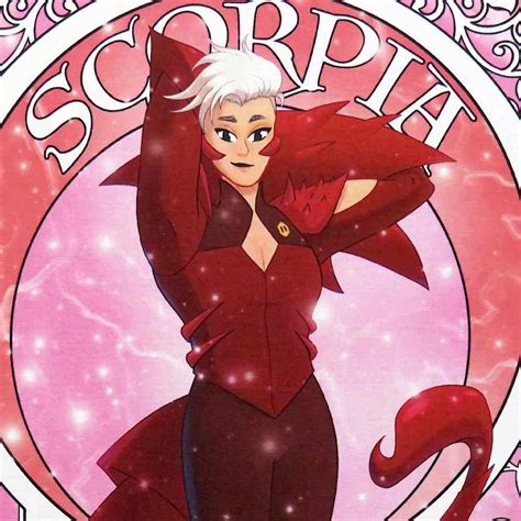 SCORPIA - She-Ra Premium Shimmer Art Print – TreeColoursArt