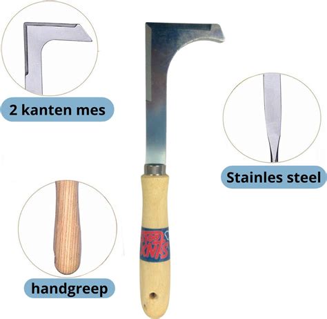 Synx Tools Handvoegenmes Onkruidkrabber Voegenkrabber