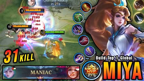 31 Kills Maniac Miya High Attack Speed Build Is Broken Build