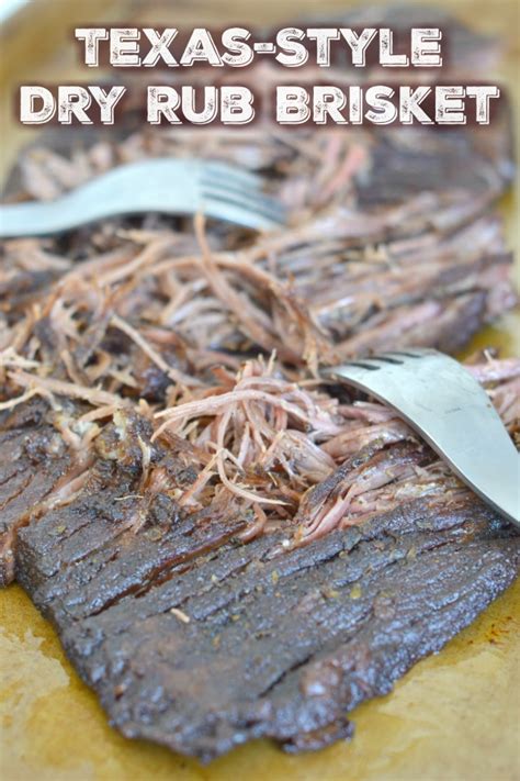 Texas Style Dry Rub Brisket