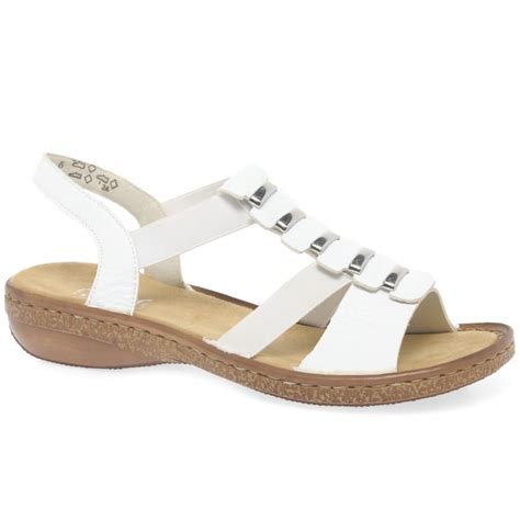 Rieker Trim Womens Sling Back Sandals Charles Clinkard