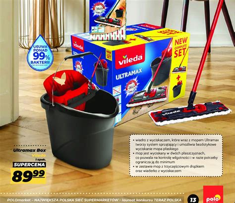 Ultramax Mop Z Wiadrem Vileda Cena Promocje Opinie Sklep Blix