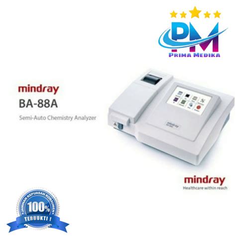 Jual Photometer Mindray BA 88A Semi Auto Chemistry Analyzer Kota