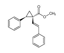 1R 2R 2 Fenil 1 E Estiril Ciclopropano 1 Carboxilato De