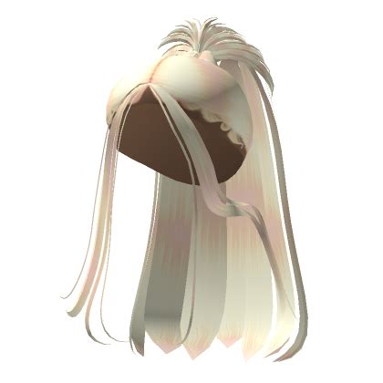 Y K Spiky Elegant With Ponytail Hair On Blonde Roblox