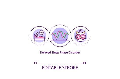 Delayed Sleep Phase Disorder Concept Graphic by bsd studio · Creative ...